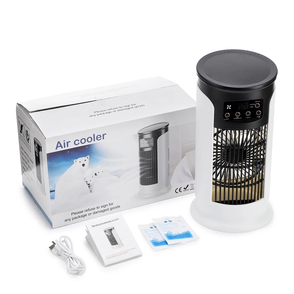 Home Office Portable Air Conditioning Fan for Instant Cooling Relief - 11
