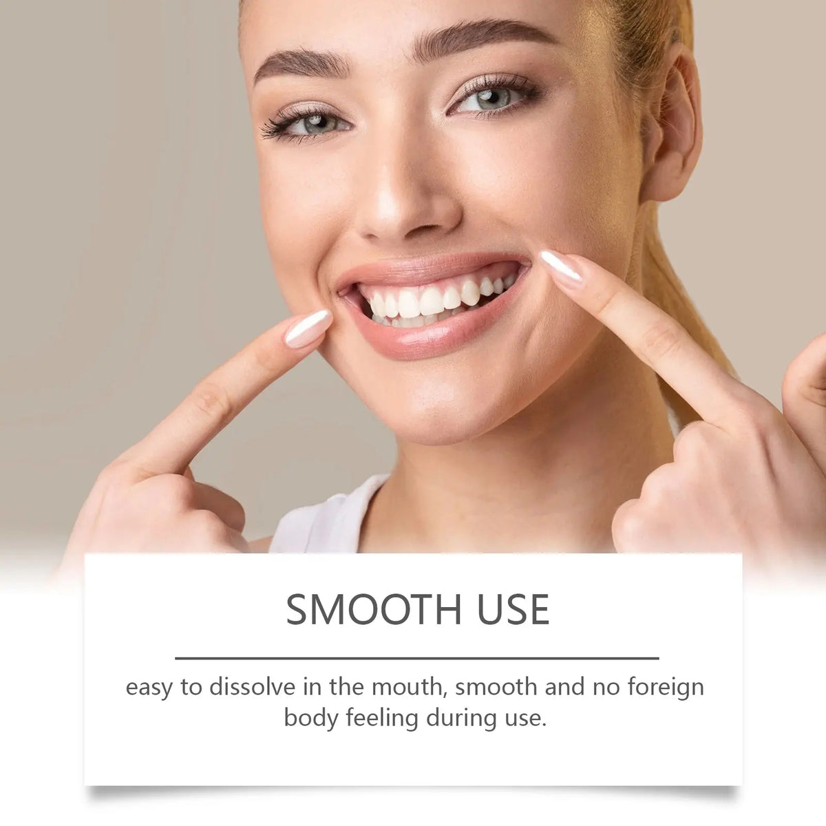 Daily Dental Care Mouthwash Tablets for Fresh Breath and Bright Smile