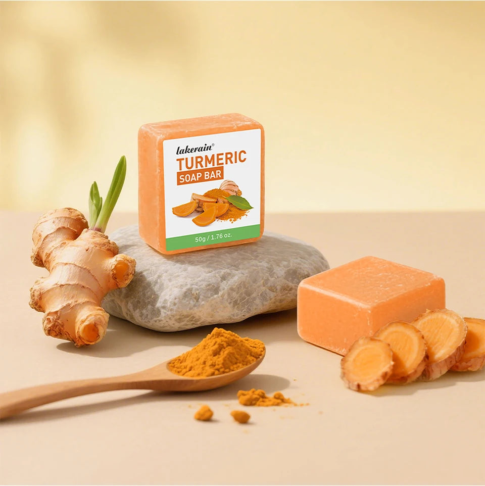 Daily Skincare Turmeric Soap Bar for Deep Cleaning Face and Body - 16