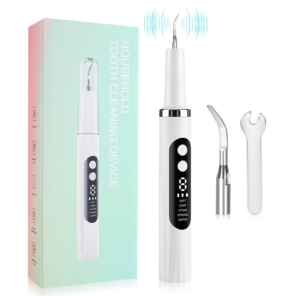 At home ultrasonic dental scaler for plaque and tartar removal - 7