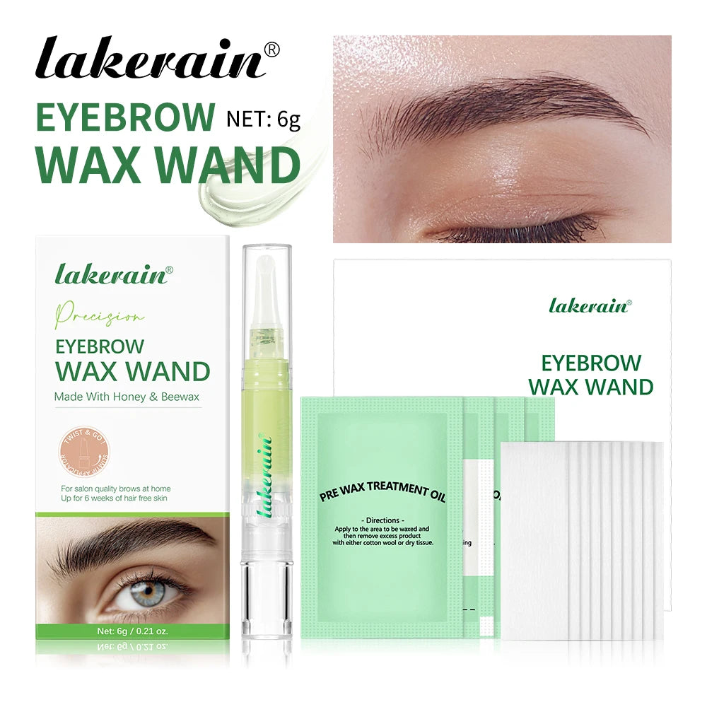At Home Eyebrow Wax Wand Set for Precision Shaping and Smooth Results - 1