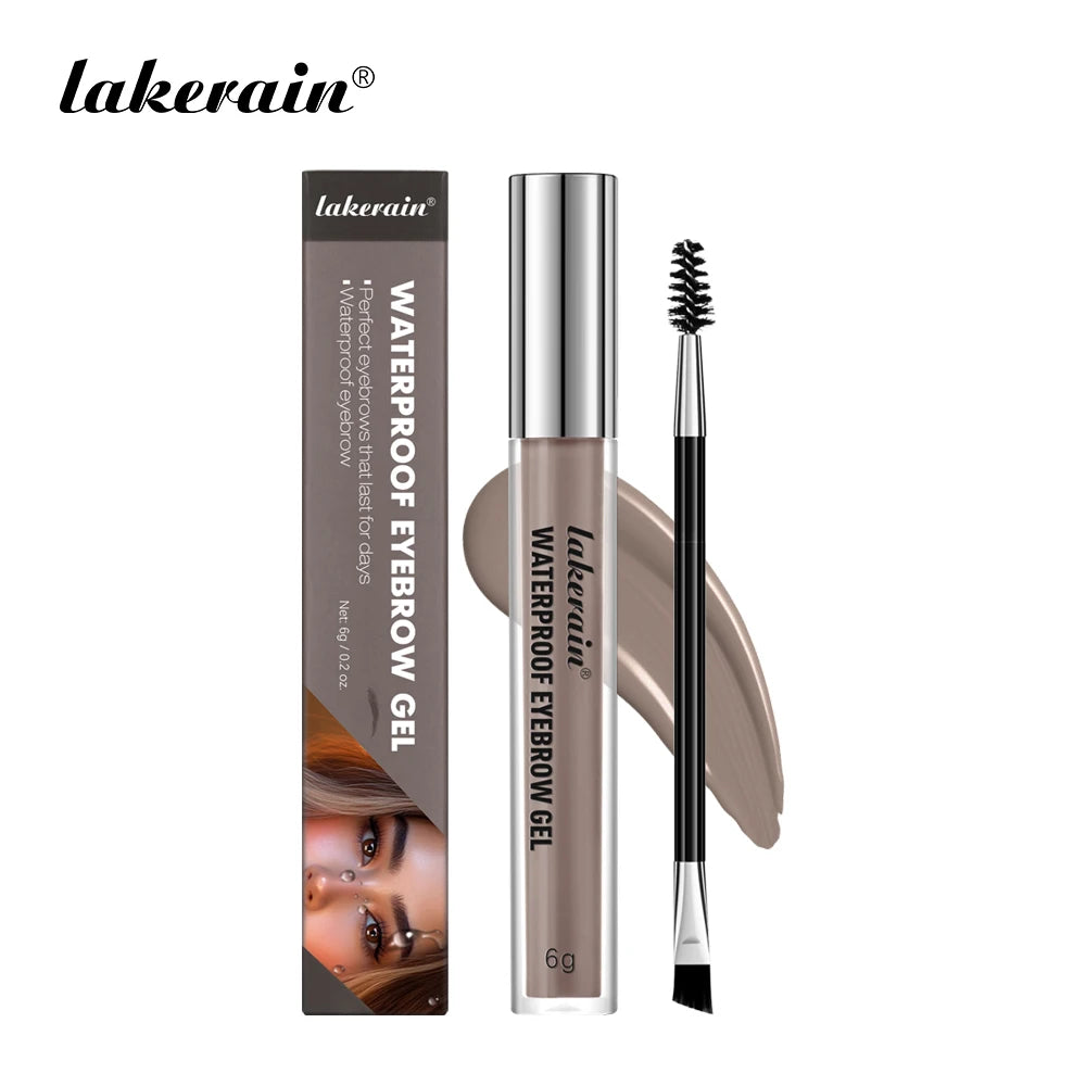 Daily Makeup Routine Waterproof Eyebrow Gel Set for Natural Long-Lasting Wear