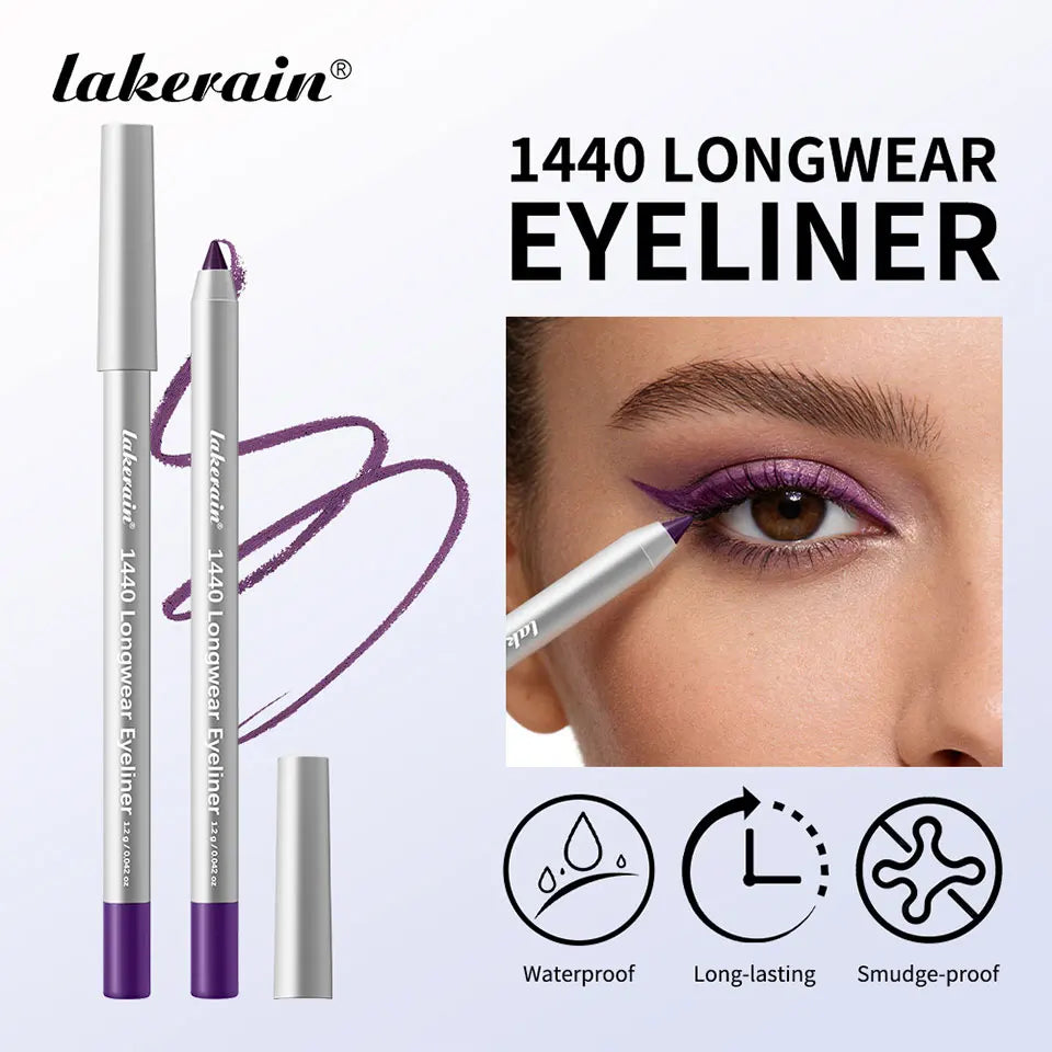 Daily Makeup Waterproof Eyeliner Pen Long-Lasting Smudge-Proof Formula