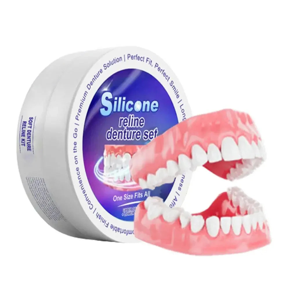 Daily Use Denture Reliner Kit for Comfort and Temporary Teeth Fit - 9