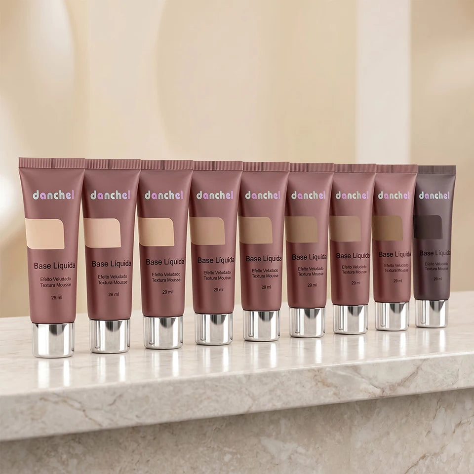 Daily Makeup Routine Liquid Foundation Long Lasting Velvet Matte Finish