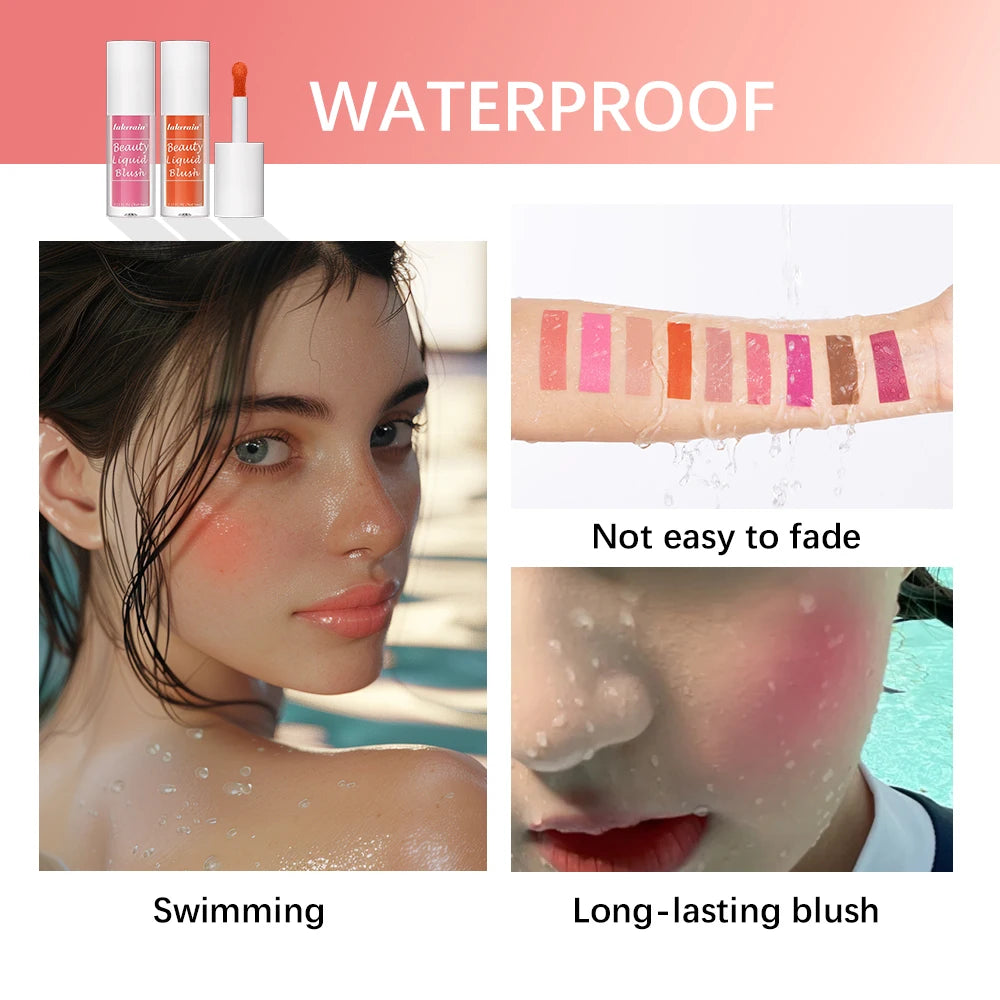Daily Makeup Beauty Liquid Blush for a Natural Flawless Finish Look - 4