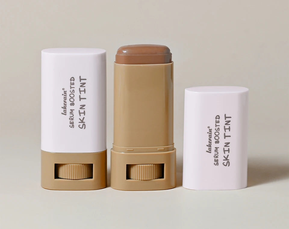 Daily Makeup Skin Tint Stick Serum with Puff for Natural Coverage - 19