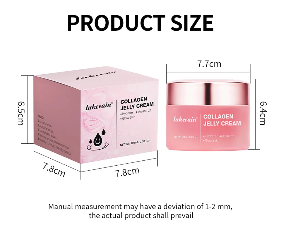 Daily Skincare Routine Collagen Jelly Cream and Peel Off Mask Set - 30