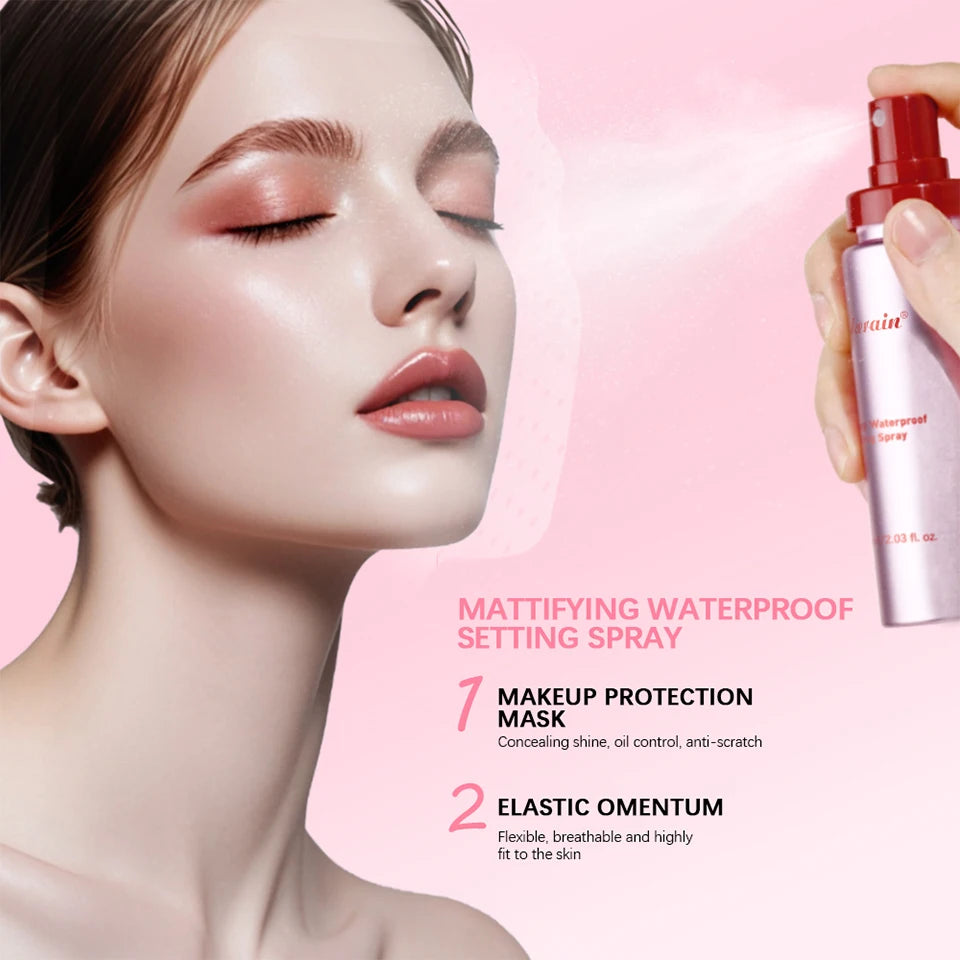 Daily Makeup Mattifying Waterproof Setting Spray for Oil Control - 7