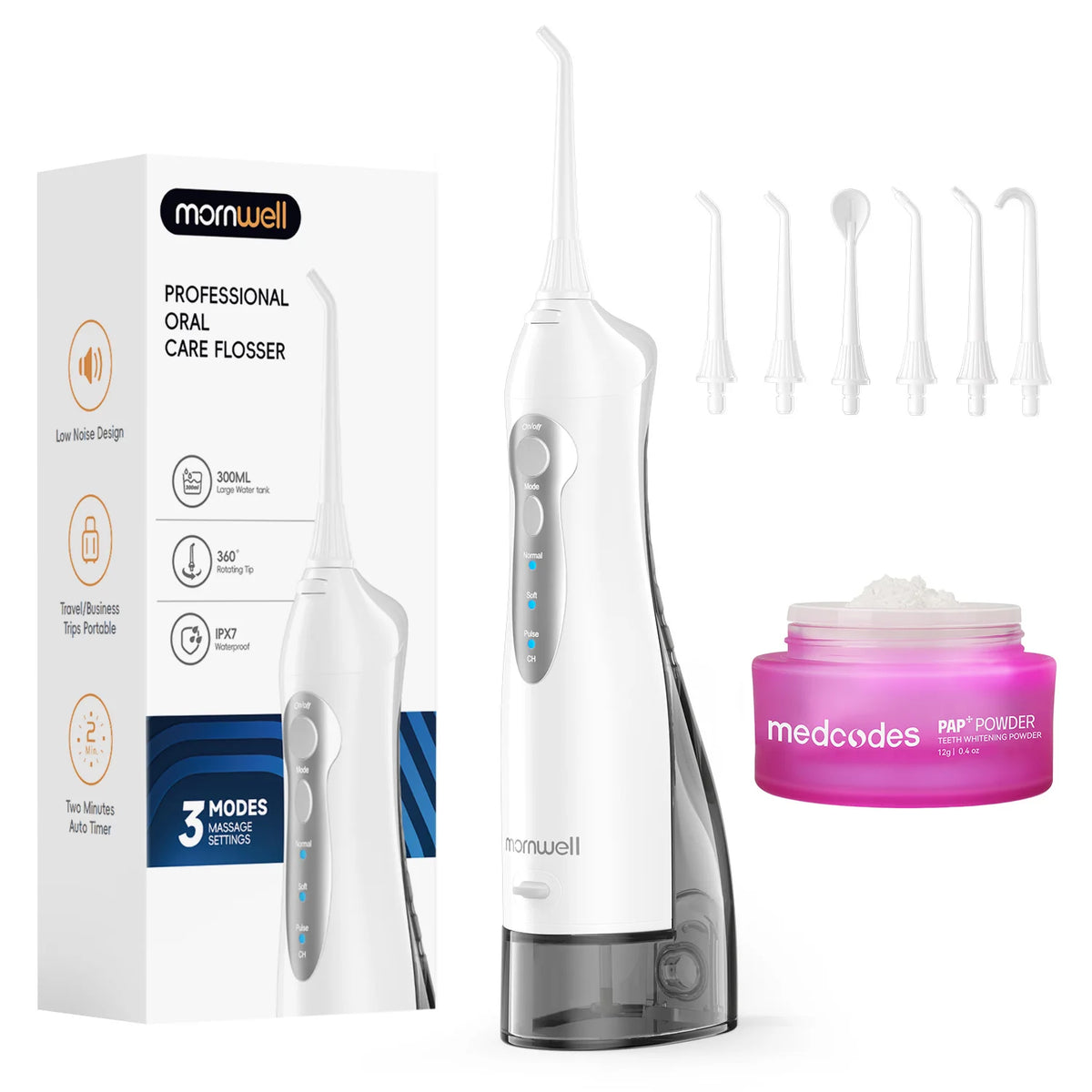 Bathroom Oral Irrigator Water Flosser For Teeth Deep Cleaning Routine