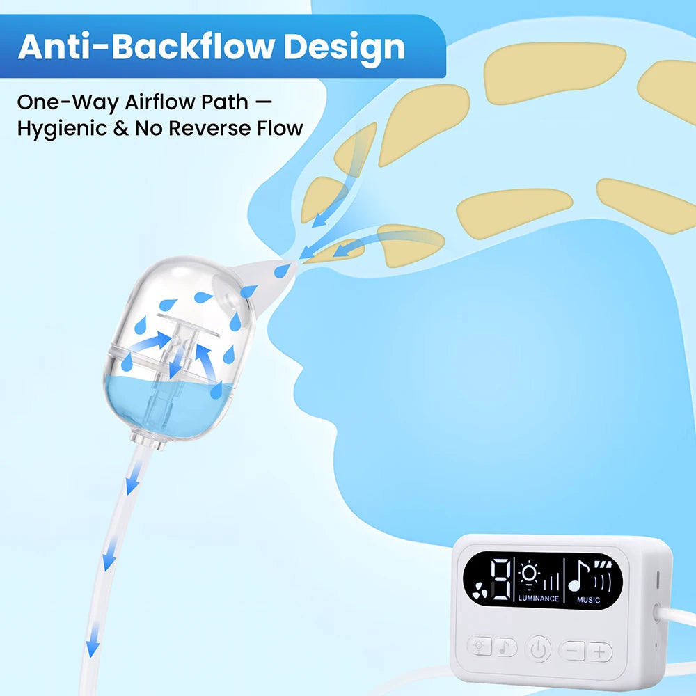 Nursery Nasal Aspirator gentle electric nose cleaner for stuffy babies