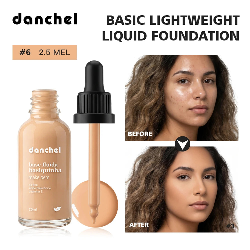 Daily Makeup Lightweight Liquid Foundation for Soft Matte Coverage