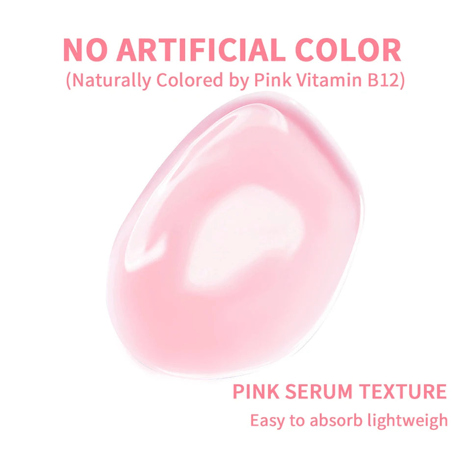 Korean Skincare PDRN Pink Peptide Serum for Radiant Glowing Skin