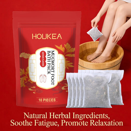 Relaxing evening foot bath pack for soothing care and better sleep comfort