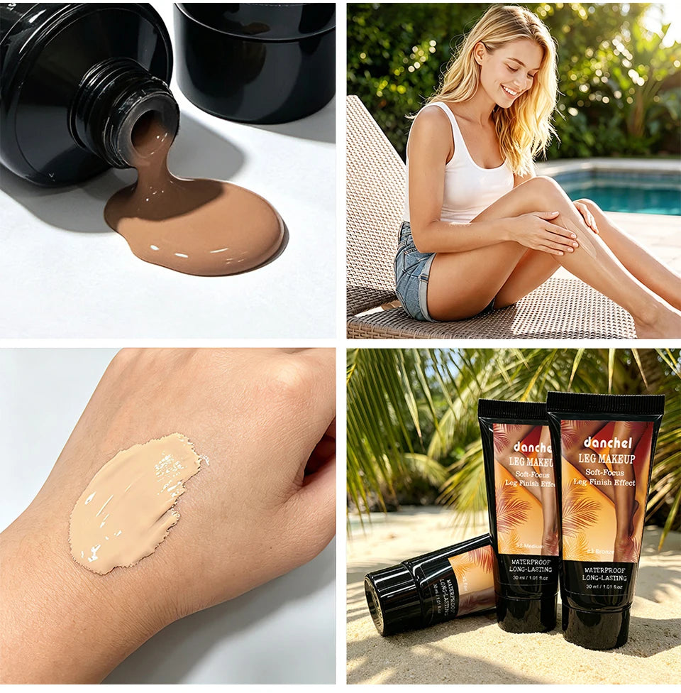 Body Foundation Long Lasting Leg Makeup Concealer Scars Tattoo - 19