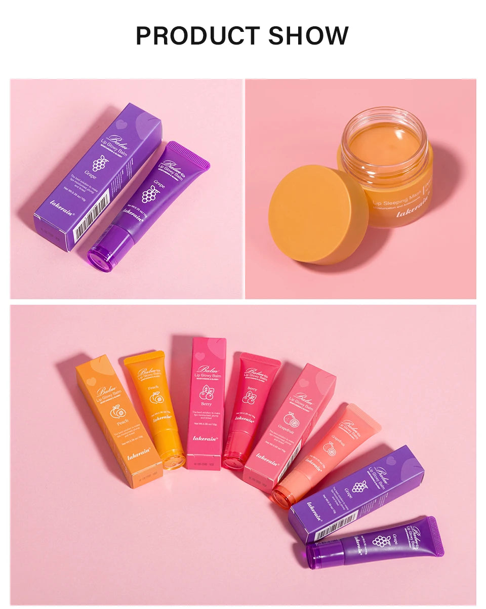 Daily Care Lip Balm and Mask Set for Smooth and Hydrated Lips