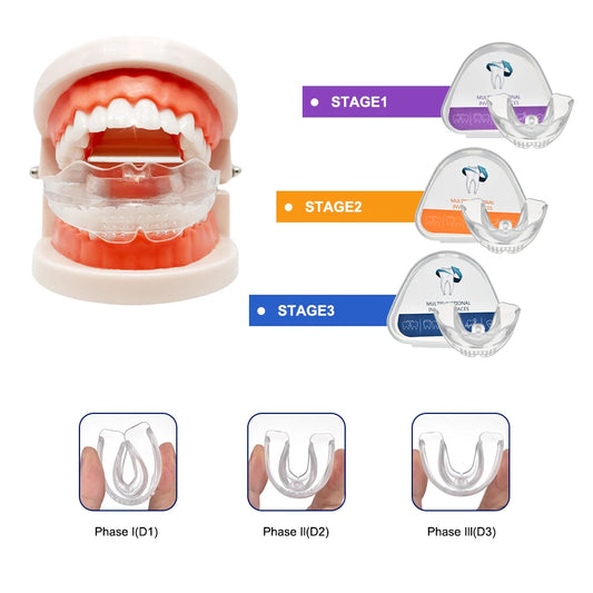 At Home Dental Braces Teeth Trainer Alignment Mouthpiece For Adults