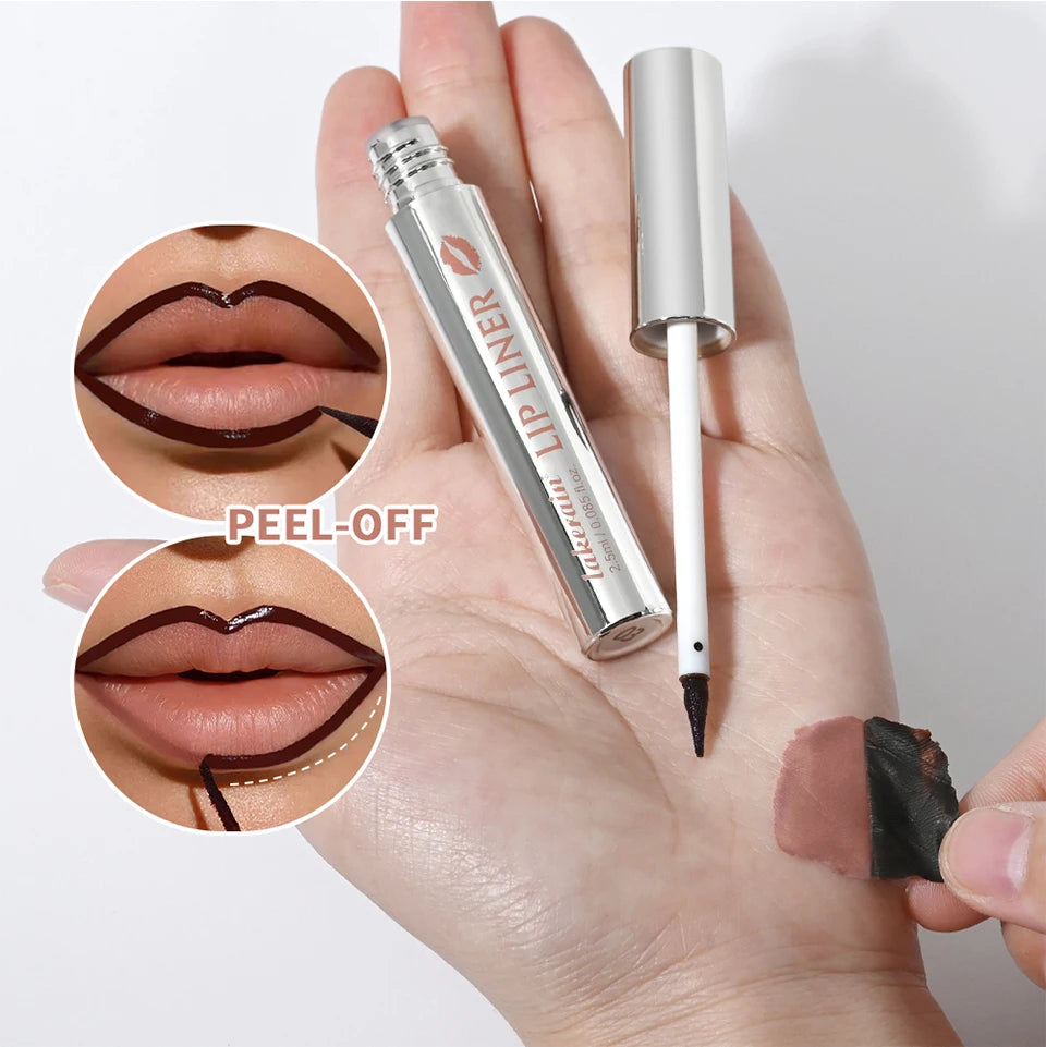Daily Makeup Peel Off Lip Liner Tattoo for Long Lasting Waterproof Wear - 21
