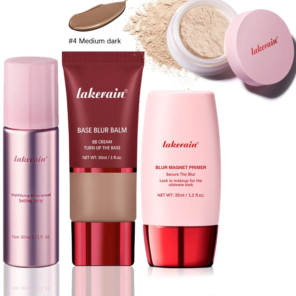 Daily Makeup Routine Ultimate Makeup Set For Flawless Matte Coverage