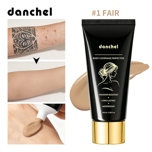 Seamless Skin Body Concealer Cream for Tattoos Scars and Blemishes