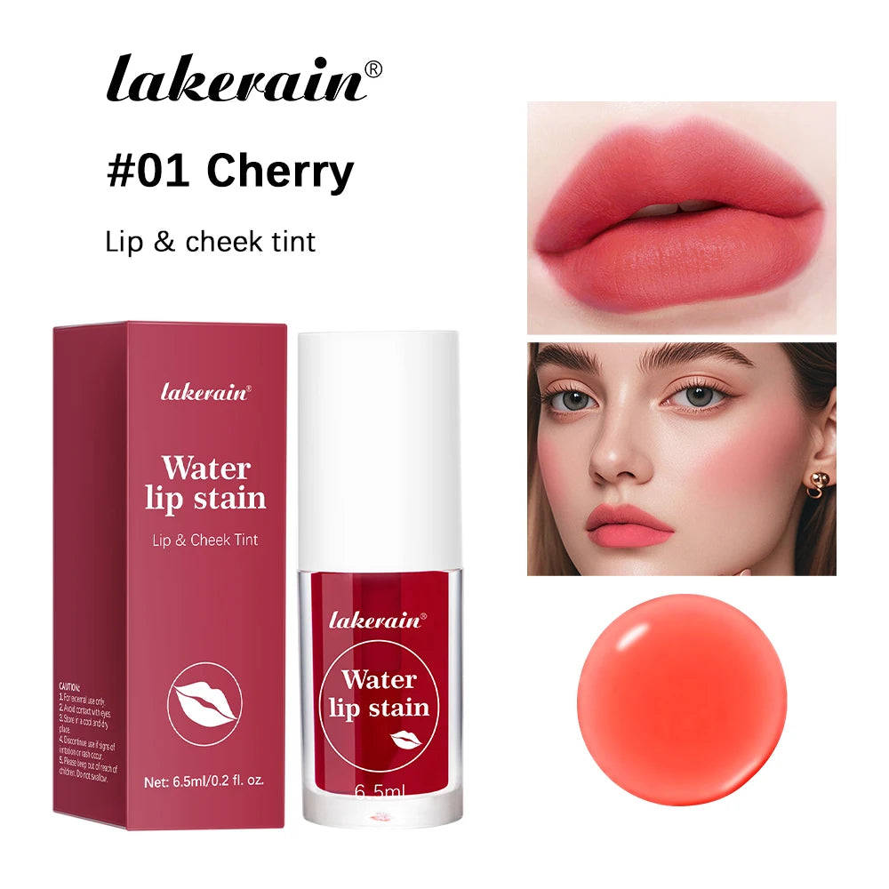 Daily Makeup Routine Lip Tint Stain For All-Day Wear And Hydration
