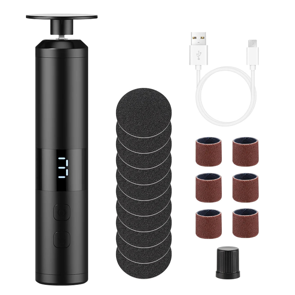 Bathroom Electric Foot Callus Grinder for Smooth Heels and Dead Skin - 18