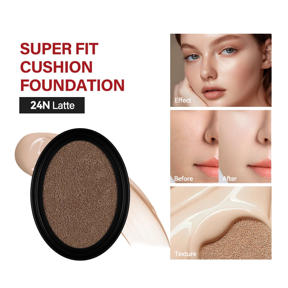 Daily Makeup Cushion Foundation Refill Long Lasting Coverage