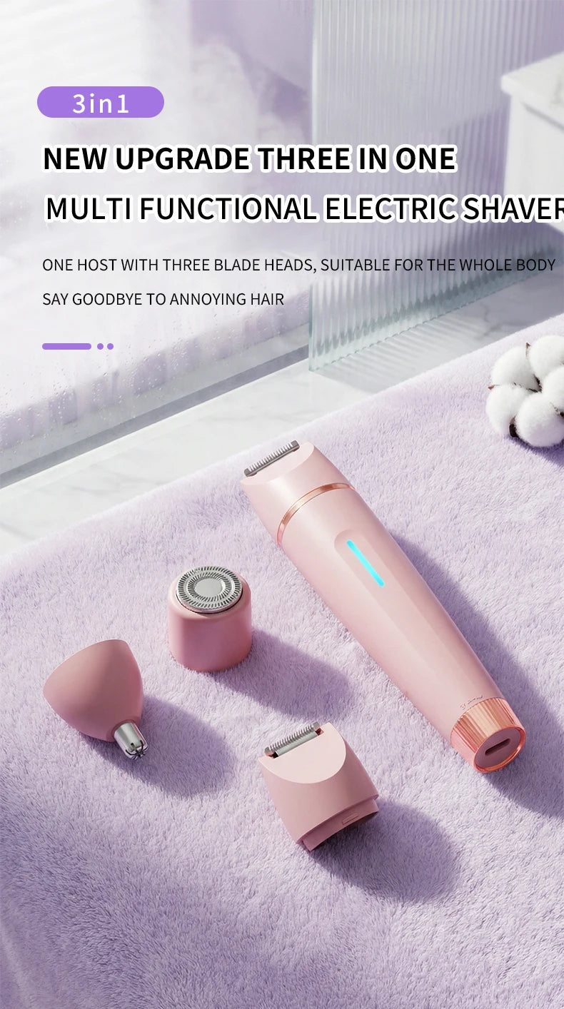 Bathroom grooming electric lady shaver for smooth hair removal - 7