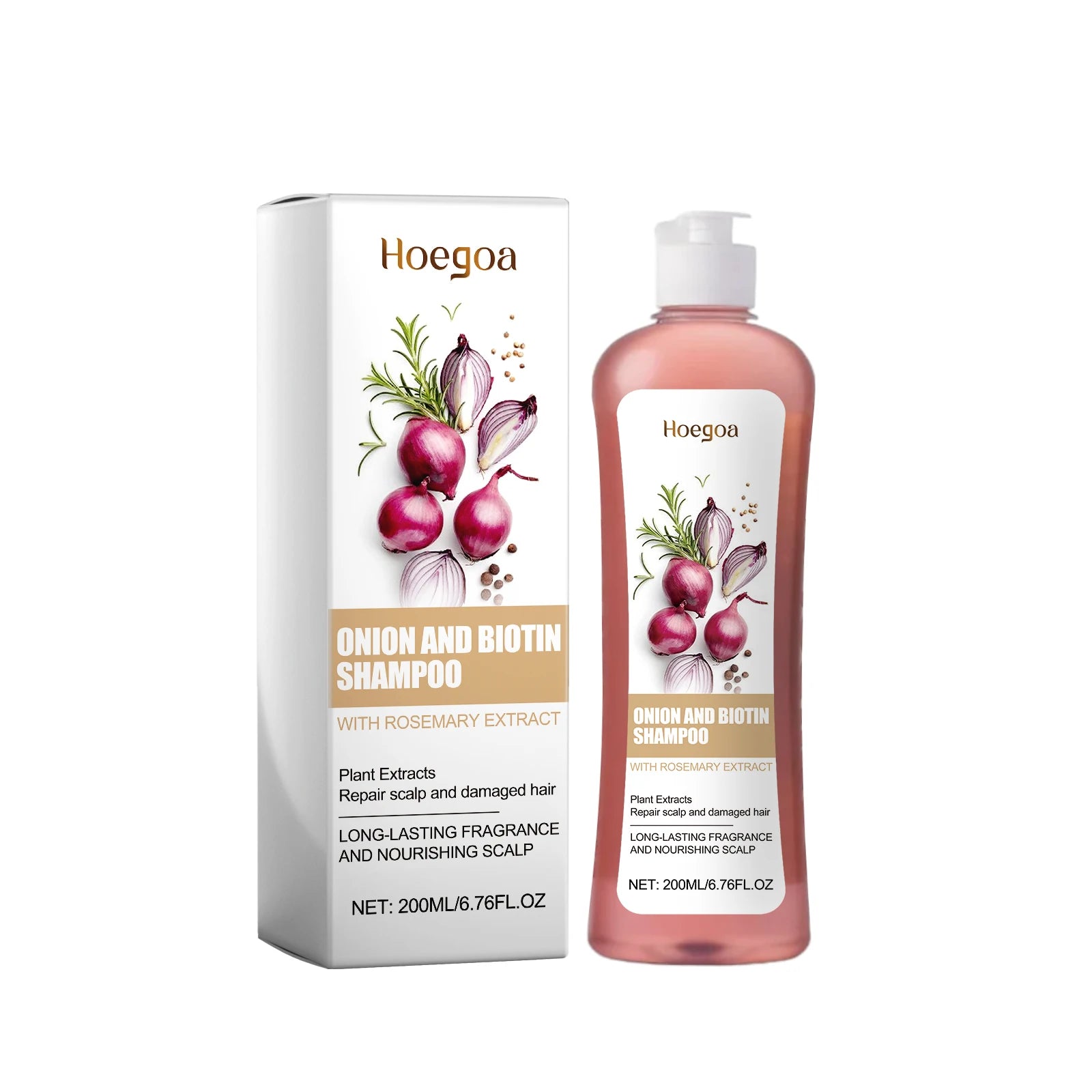 Scalp Care Onion and Biotin Shampoo for Damaged Hair Repair - 11