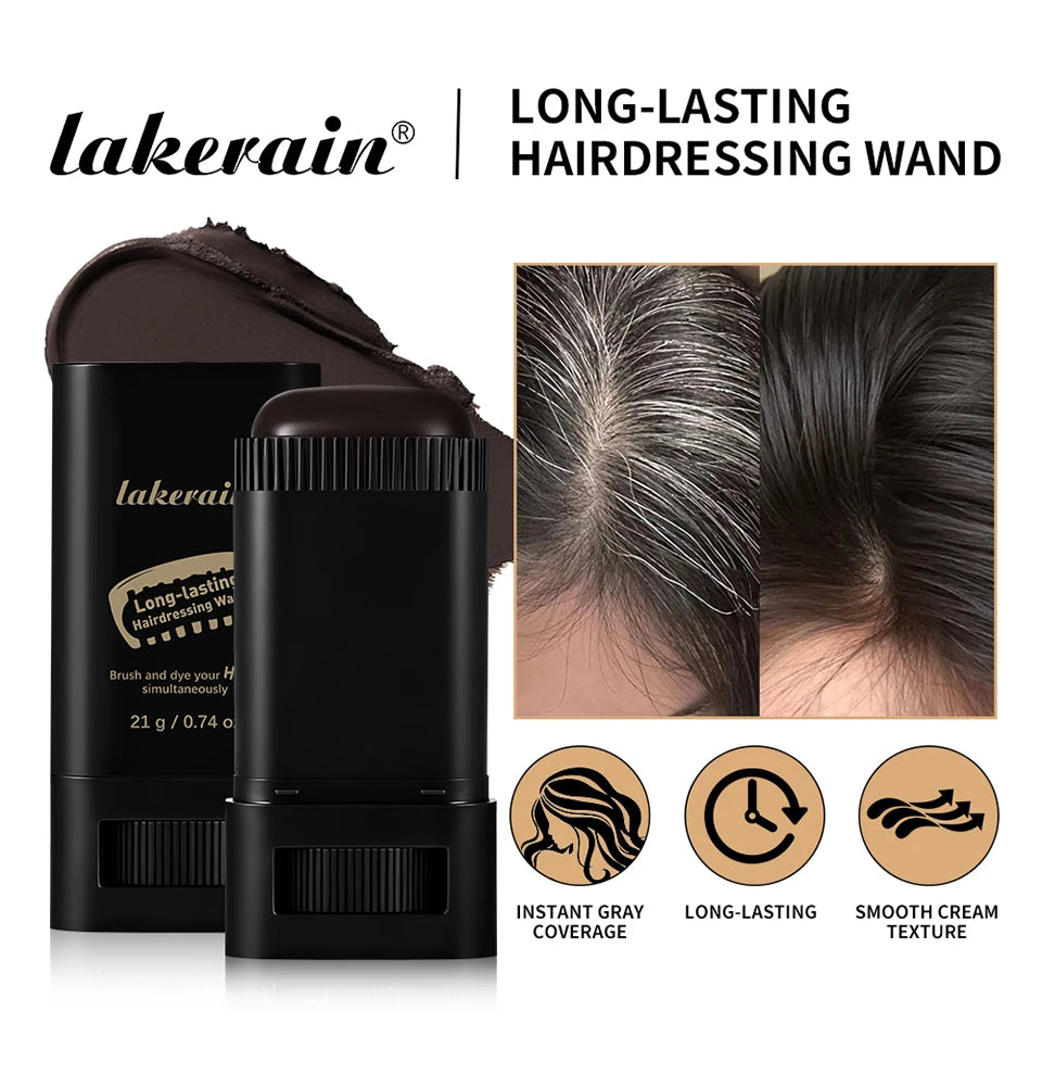 At Home Hair Touch Up Hair Dye Stick for Gray Coverage - 7