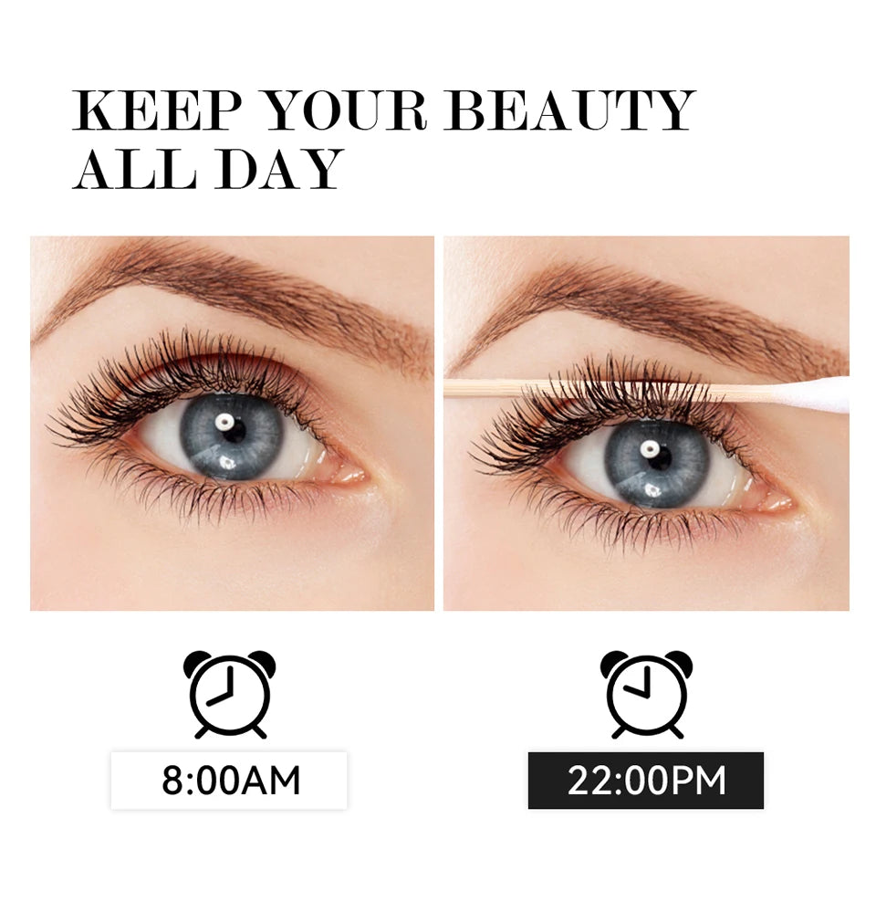 Daily Makeup Waterproof Lengthening Mascara For Long-Wearing Eye Lashes