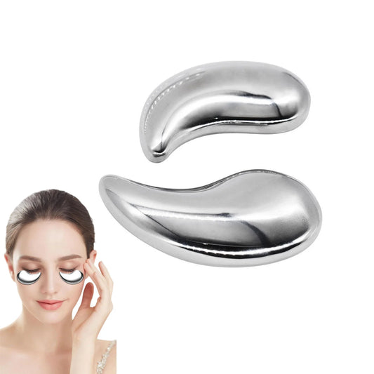 Home skincare cooling eye pads for puffy eyes relief and relaxation