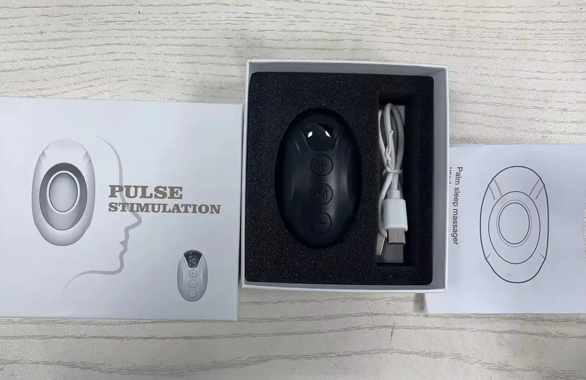 Insomnia Relief Microcurrent Sleep Aid Device for Deep Relaxation