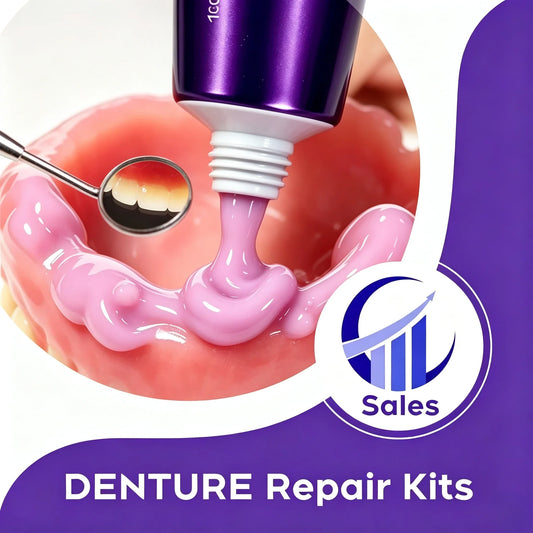 Daily Dental Care Soft Silicone False Teeth Reline Cushion Stabilizing Pad