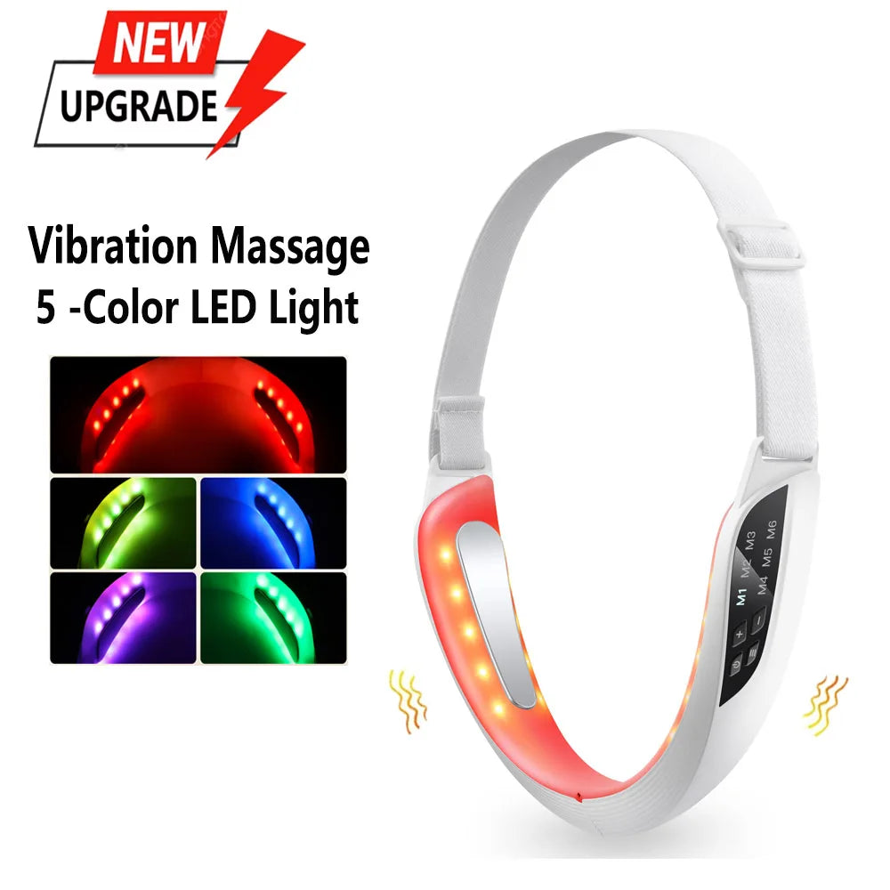 At Home Facial V-Line Lift Device and Micro Current Skin Care Massager