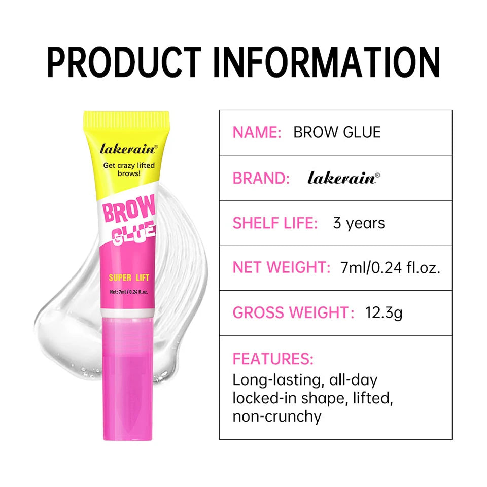 Eyebrow Makeup Brow Lamination Gel For A Long Lasting Strong Lifted Hold