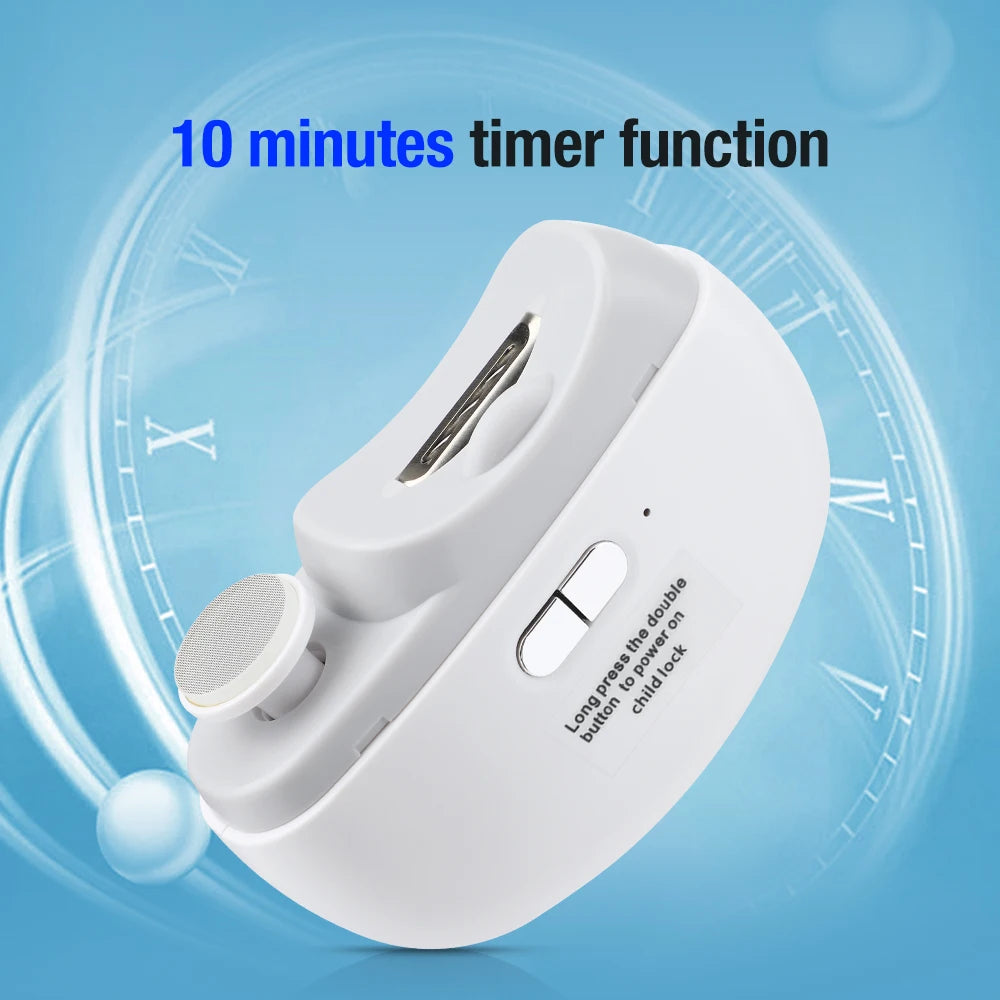 At home electric nail clipper for safe trimming and smooth polishing - 11