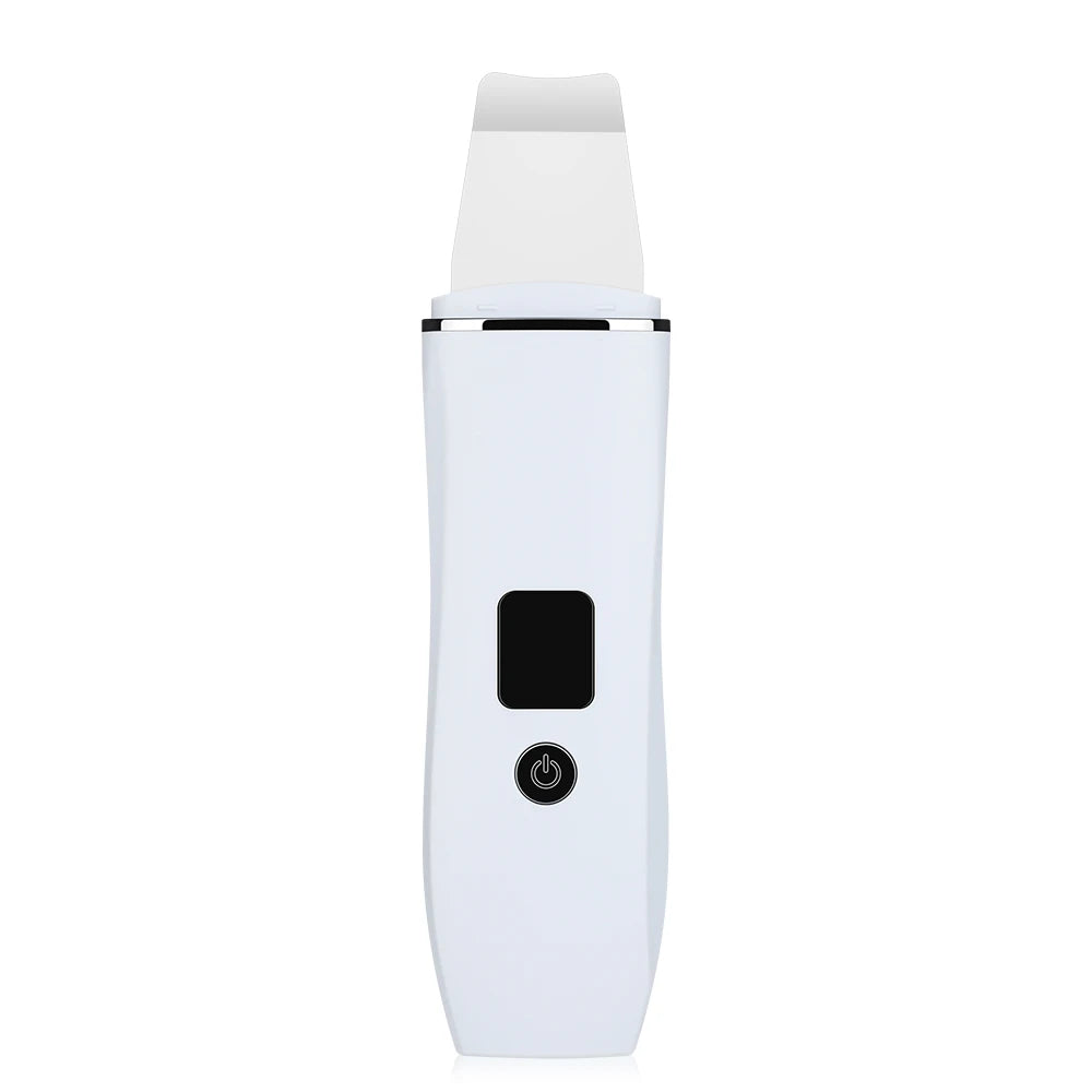 At home face care ultrasonic skin scrubber for deep pore cleaning