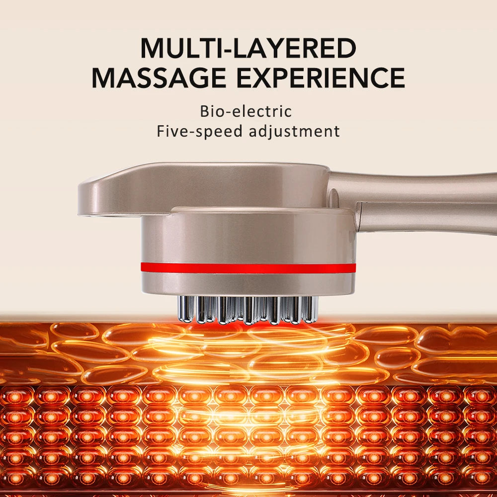 At Home Electric Meridian Brush Massager for Body Slimming and Relaxation