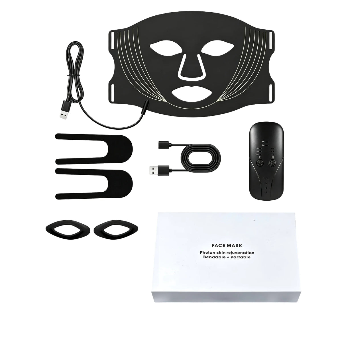 Home Spa Facial Care LED Face Mask for Glowing Skin