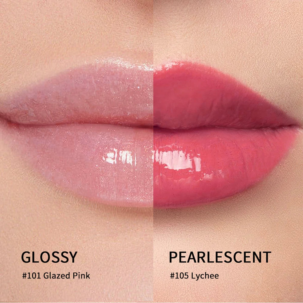 Daily Makeup Lip Gloss With Keychain For Long Lasting Hydrating Care - 6