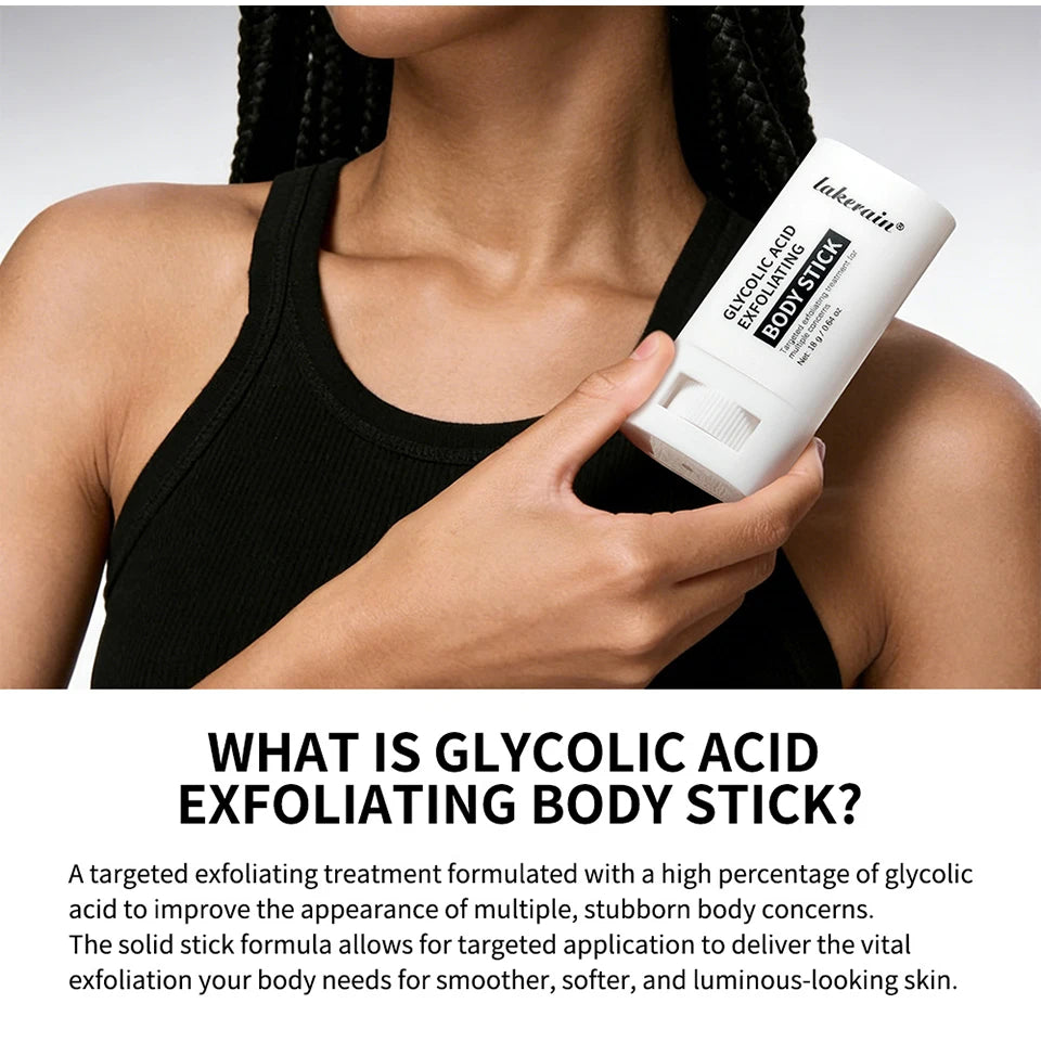 Dry skin care Glycolic Acid Exfoliating Body Stick for smooth skin