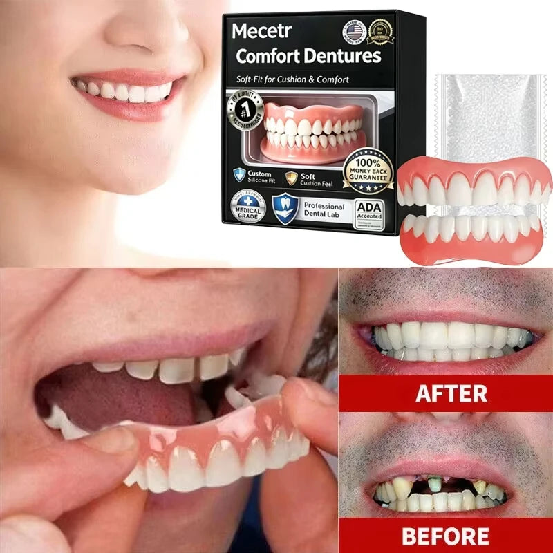 Daily Denture Comfort Foundation For Missing Teeth Restoration