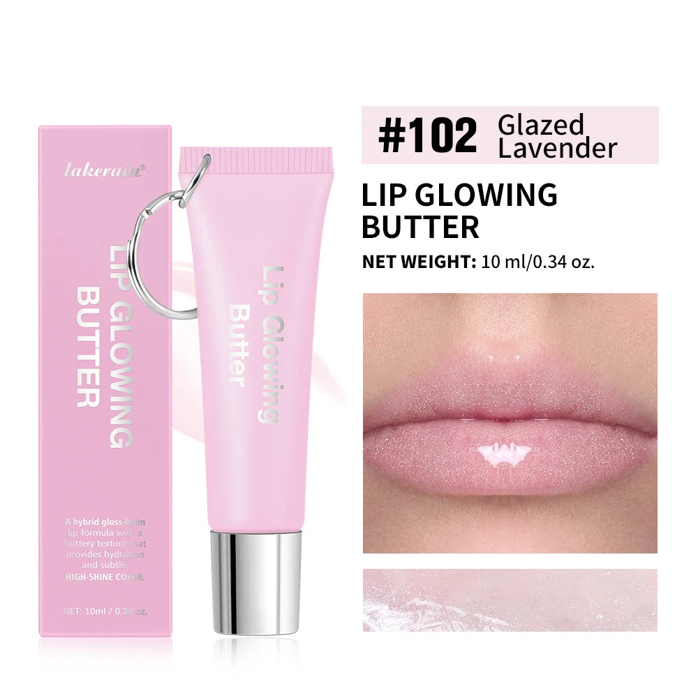 Daily Makeup Lip Gloss With Keychain For Long Lasting Hydrating Care