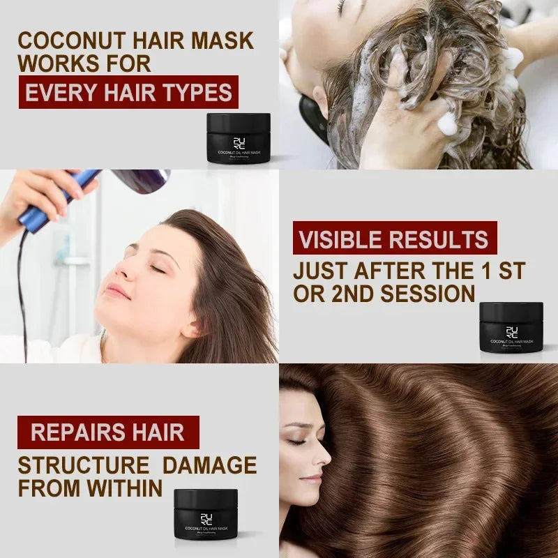 Dry Damaged Hair Keratin Hair Mask for Deep Moisture and Repair