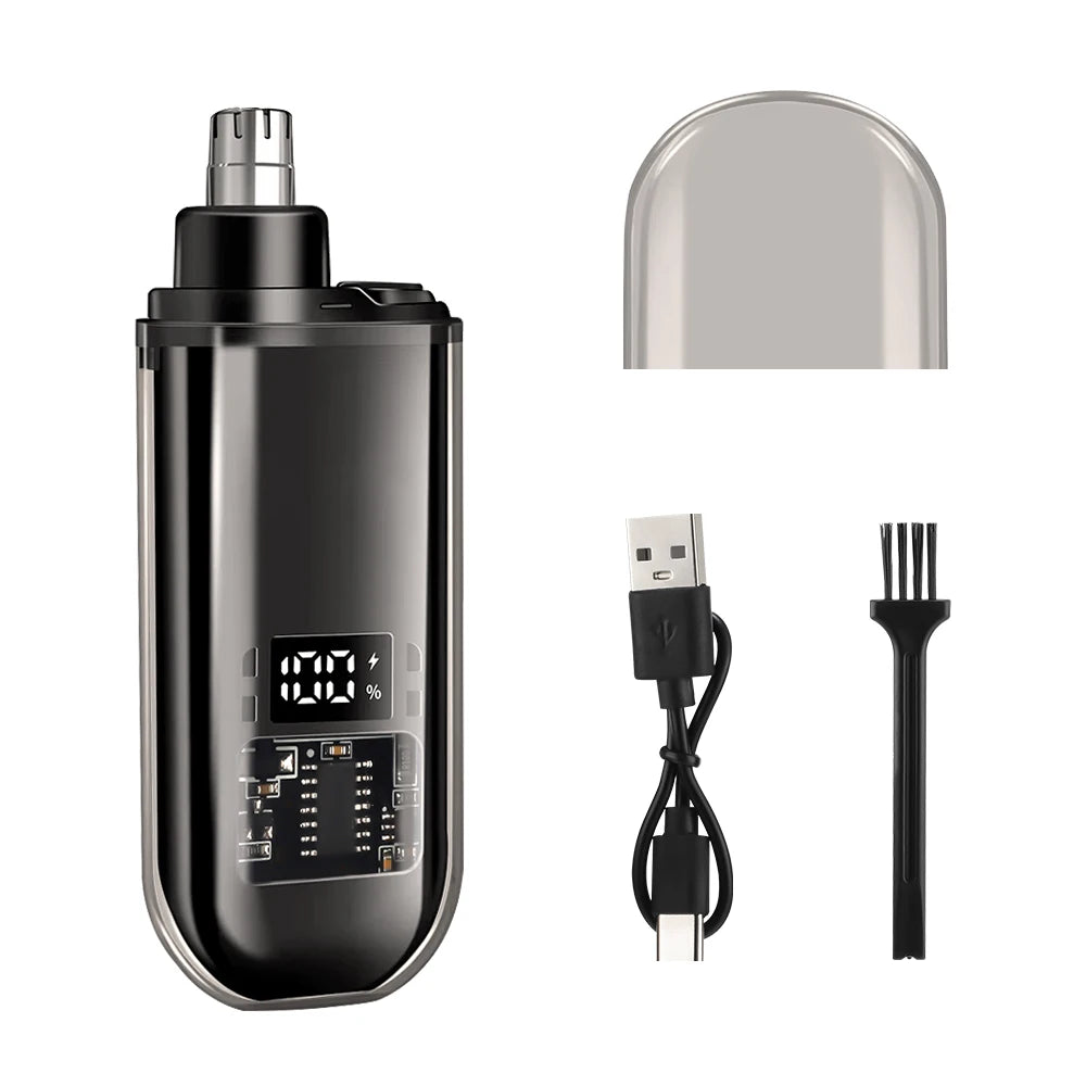 Daily Grooming Electric Nose Hair Trimmer for Painless Personal Care - 7