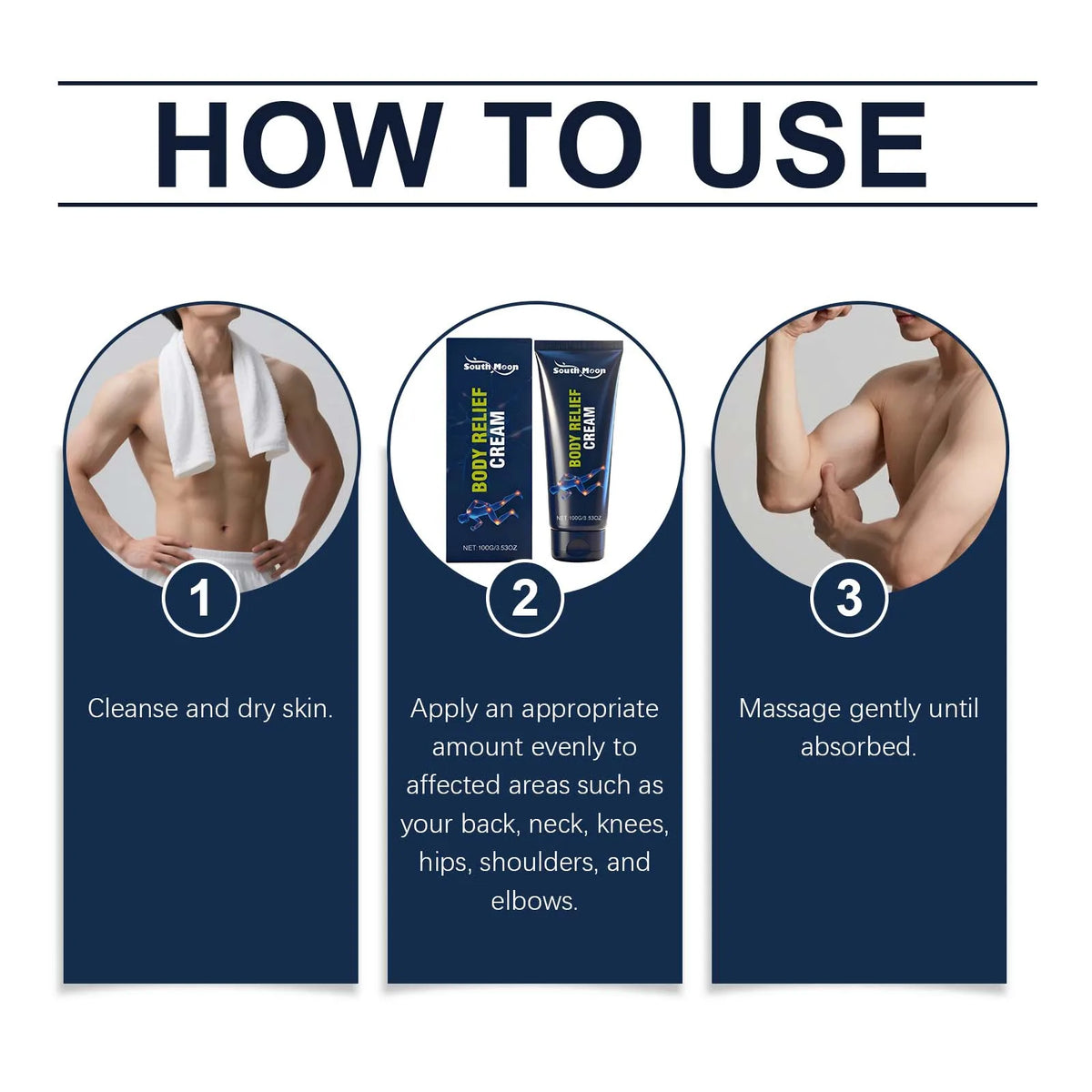 Daily Body Care Body Relief Cream for Joint and Muscle Comfort