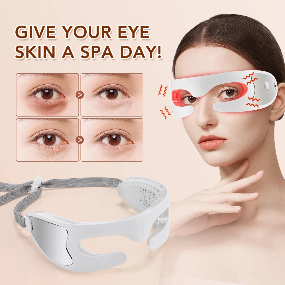 Daily eye fatigue visual 3d eye massager red light relief tool - 8