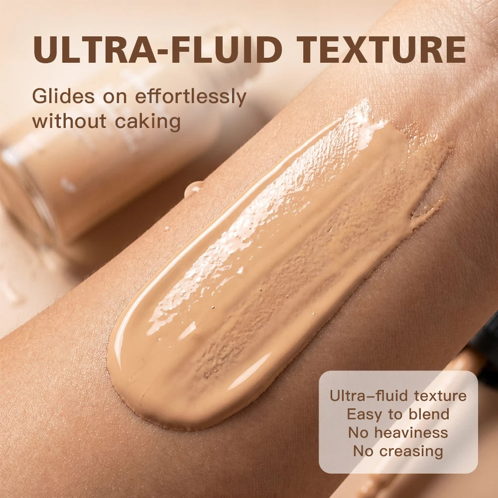 Daily Makeup Lightweight Liquid Foundation for Soft Matte Coverage