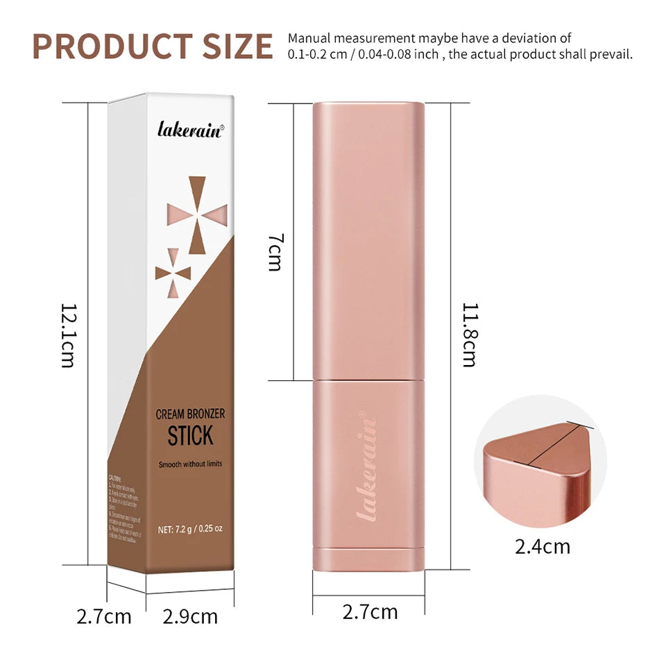 Daily Makeup Routine Contour Bronzer Stick for Sculpted Looking Face - 17